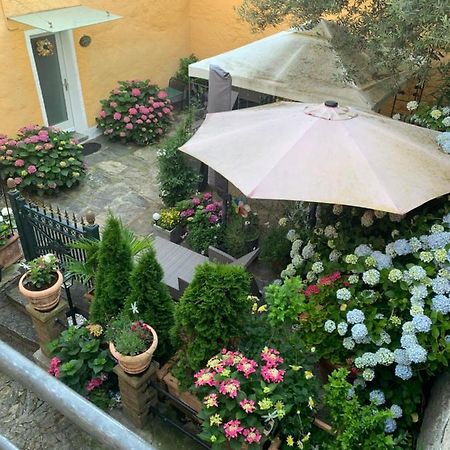 Ferienwohnung Rustico auf Burg Locarno Exterior foto