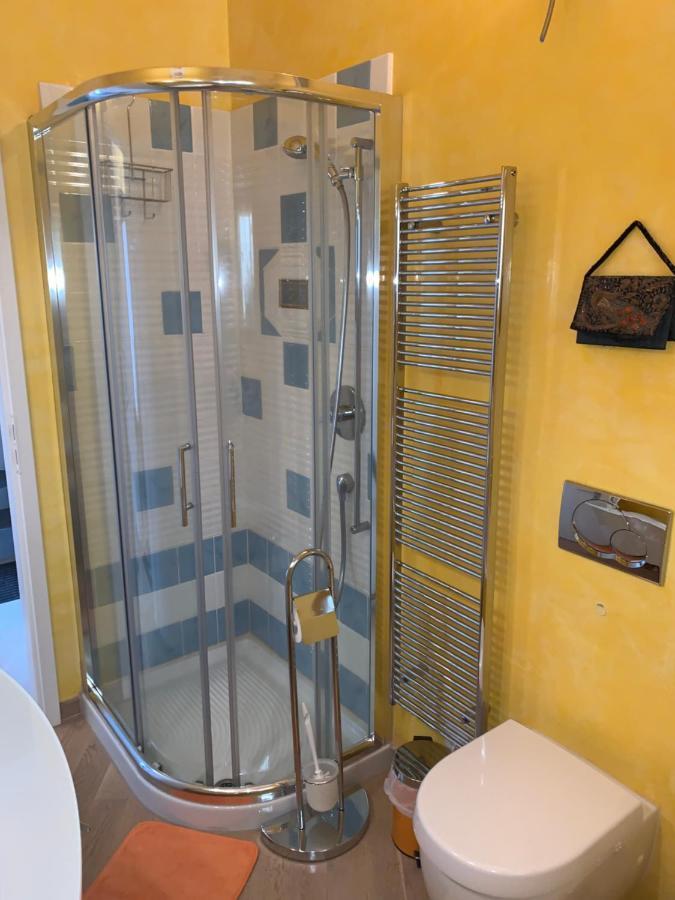 Ferienwohnung Rustico auf Burg Locarno Exterior foto