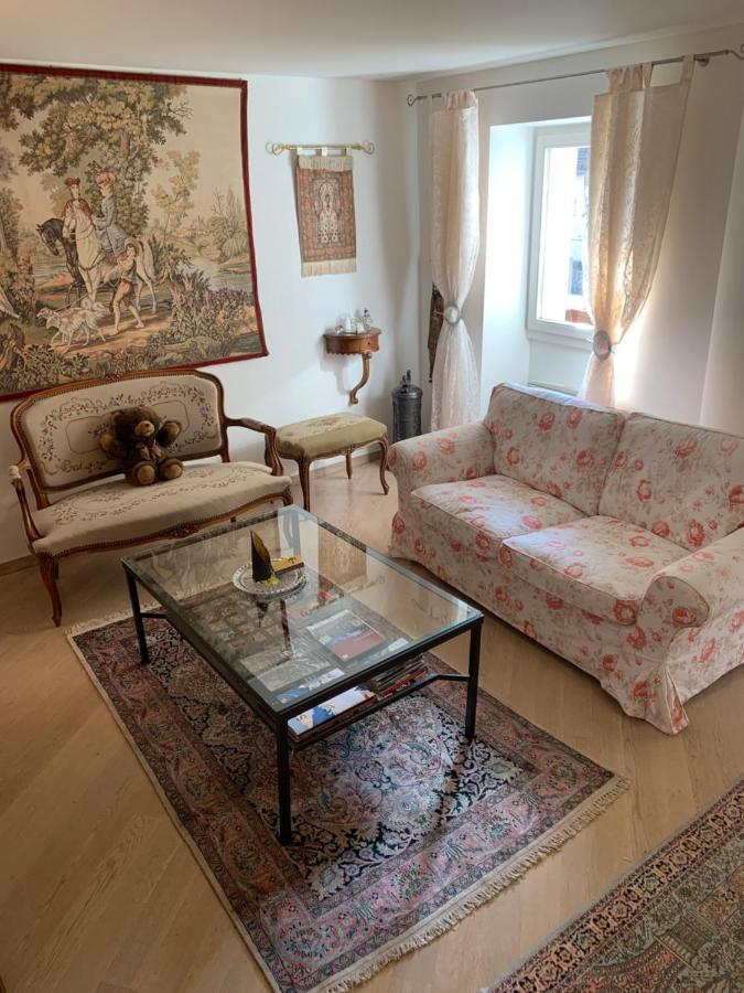 Ferienwohnung Rustico auf Burg Locarno Exterior foto