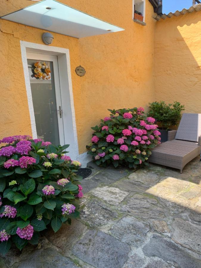 Ferienwohnung Rustico auf Burg Locarno Exterior foto