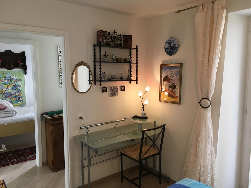 Ferienwohnung Rustico auf Burg Locarno Exterior foto